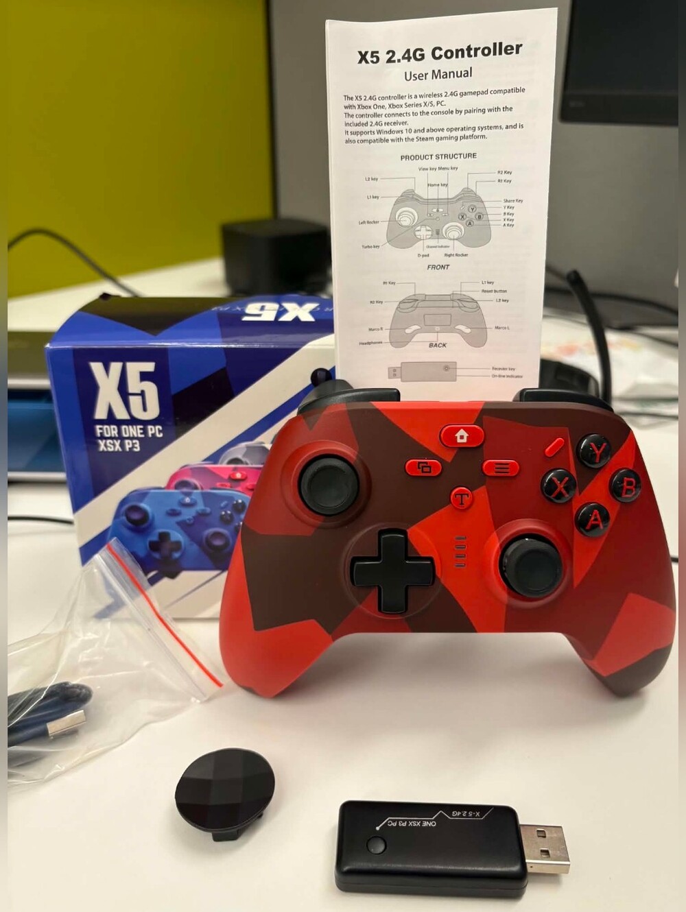 X5 Witeless Joystick (for One, PC, XSX and P3)